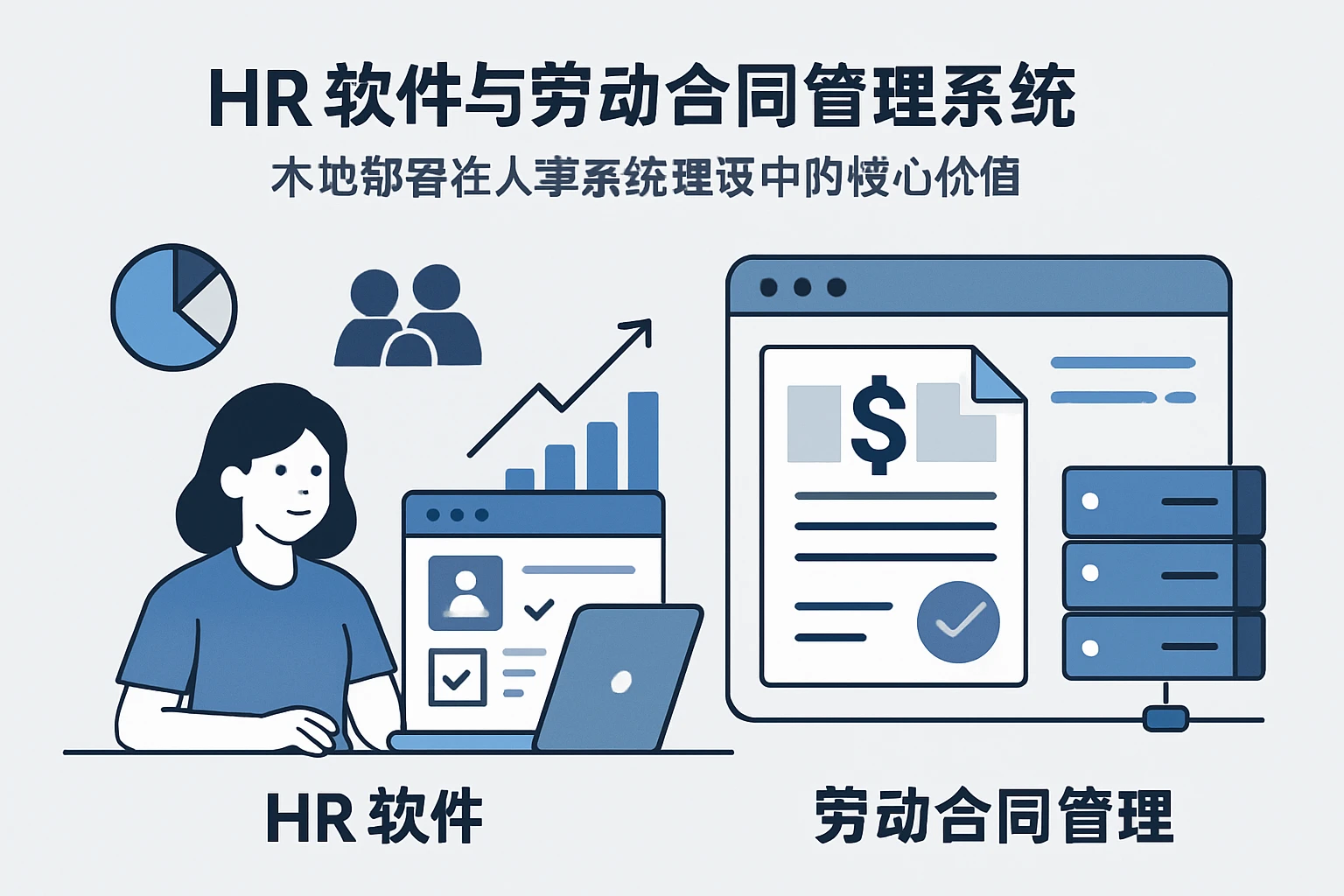 人力资源软件与劳动合同管理系统本地部署在人事系统建设中的核心价值