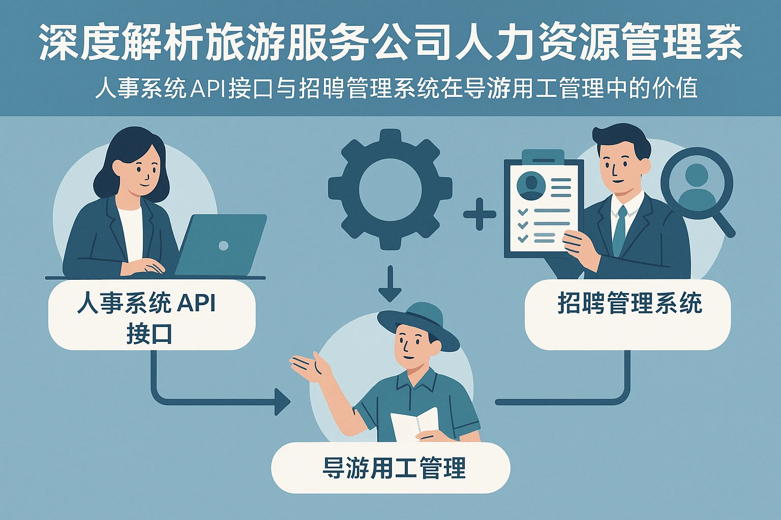 深度解析旅游服务公司人力资源管理系统：人事系统API接口与招聘管理系统在导游用工管理中的价值