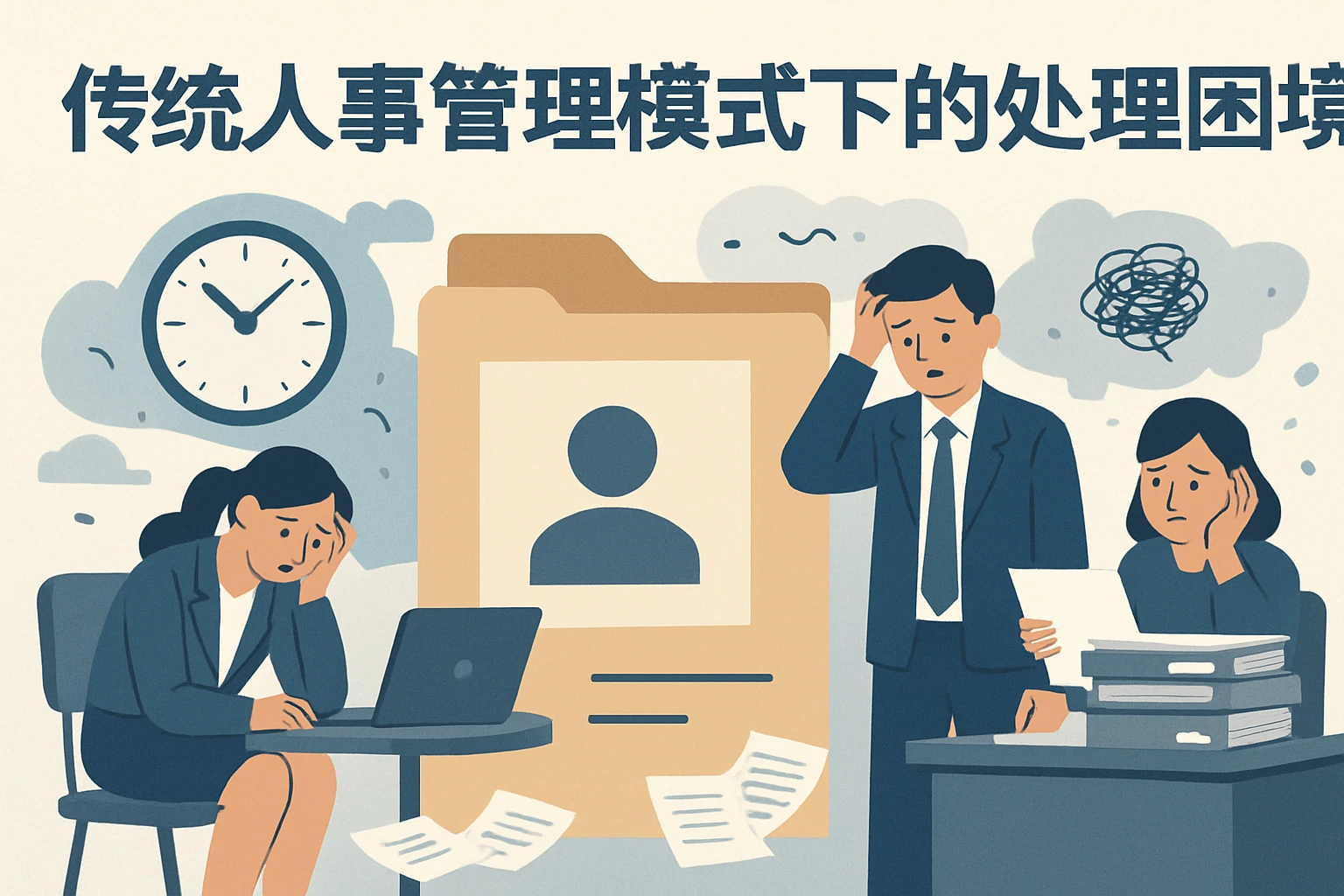 传统人事管理模式下的处理困境