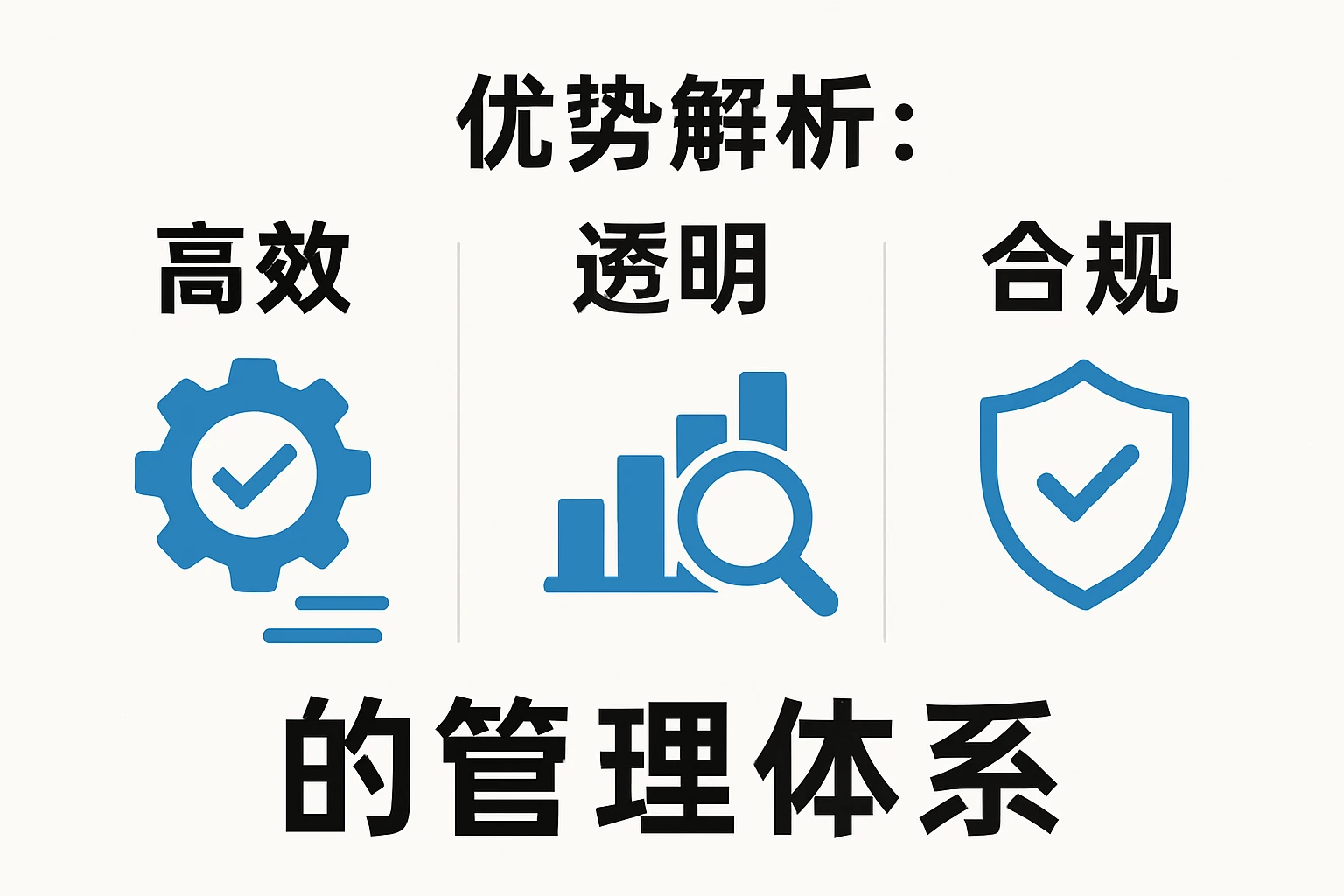 优势解析：高效、透明、合规的管理体系
