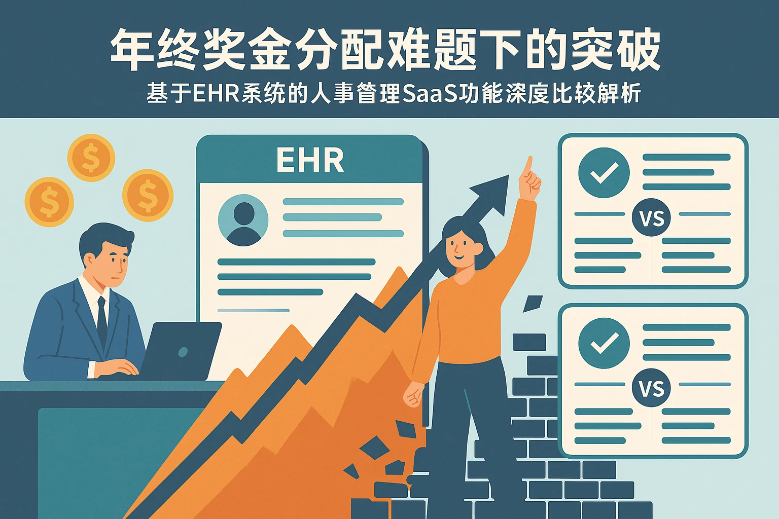 年终奖金分配难题下的突破——基于EHR系统的人事管理SaaS功能深度比较解析