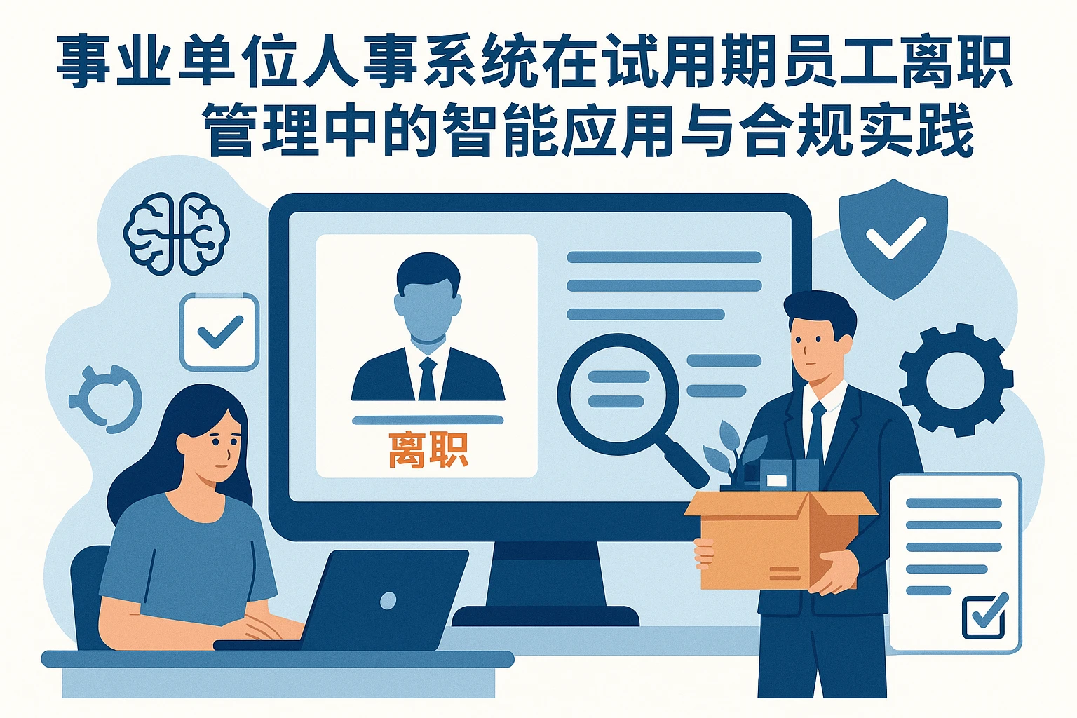 事业单位人事系统在试用期员工离职管理中的智能应用与合规实践