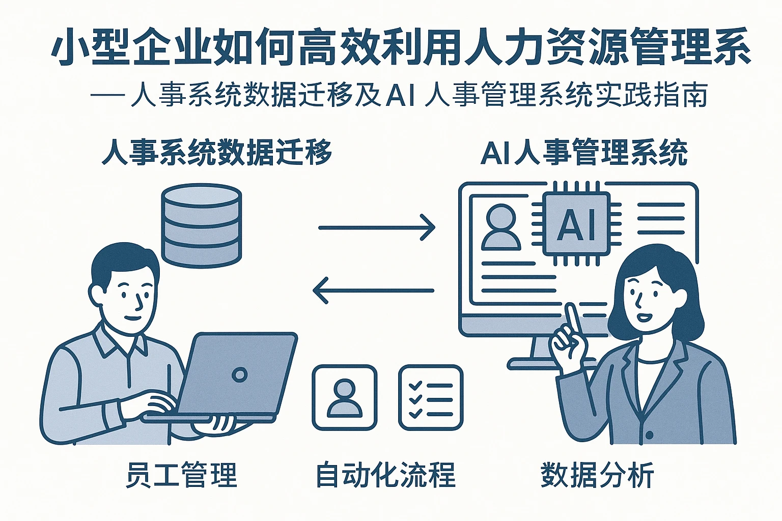 小型企业如何高效利用人力资源管理系统——人事系统数据迁移及AI人事管理系统实践指南