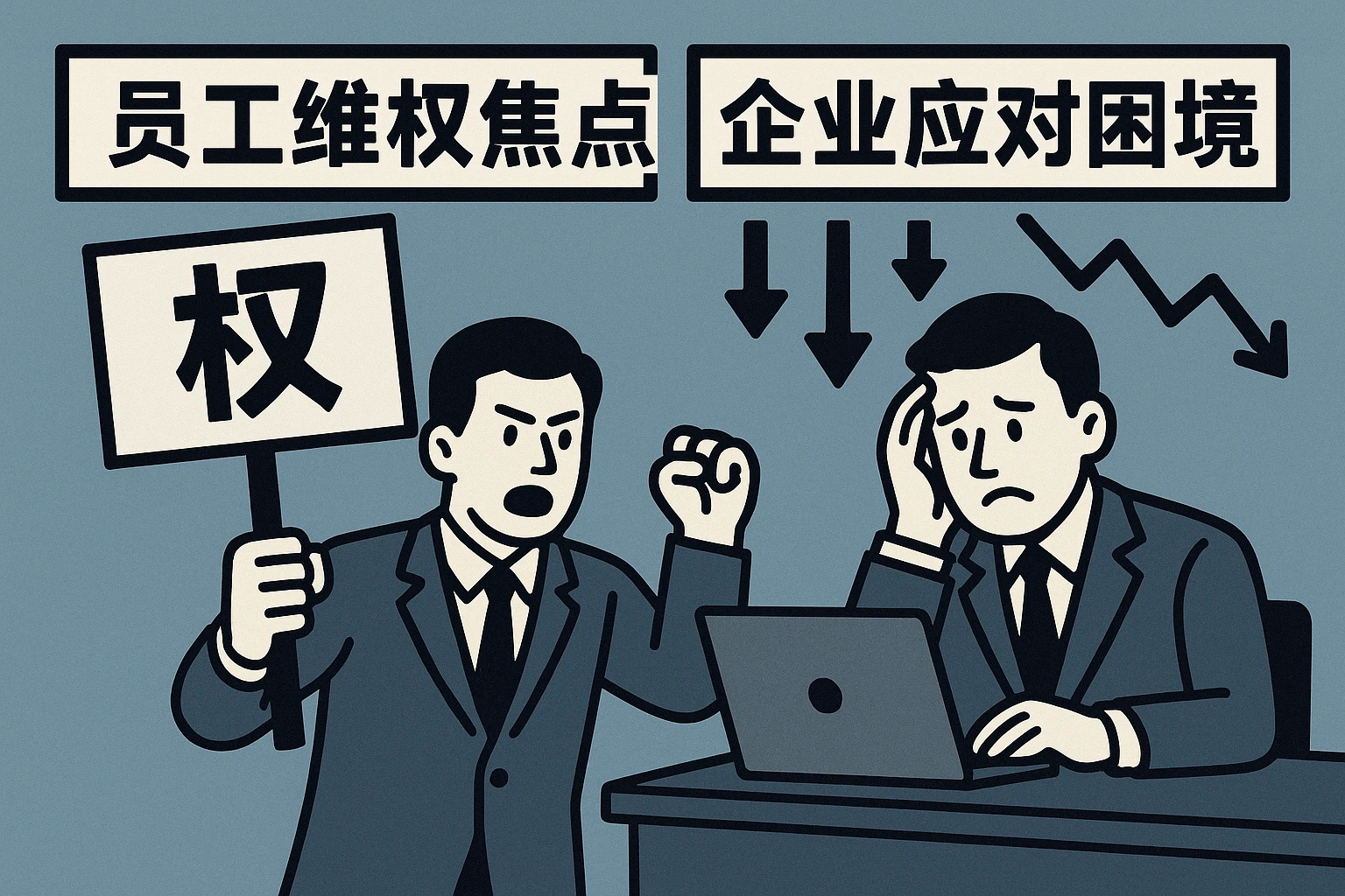 员工维权焦点与企业应对困境