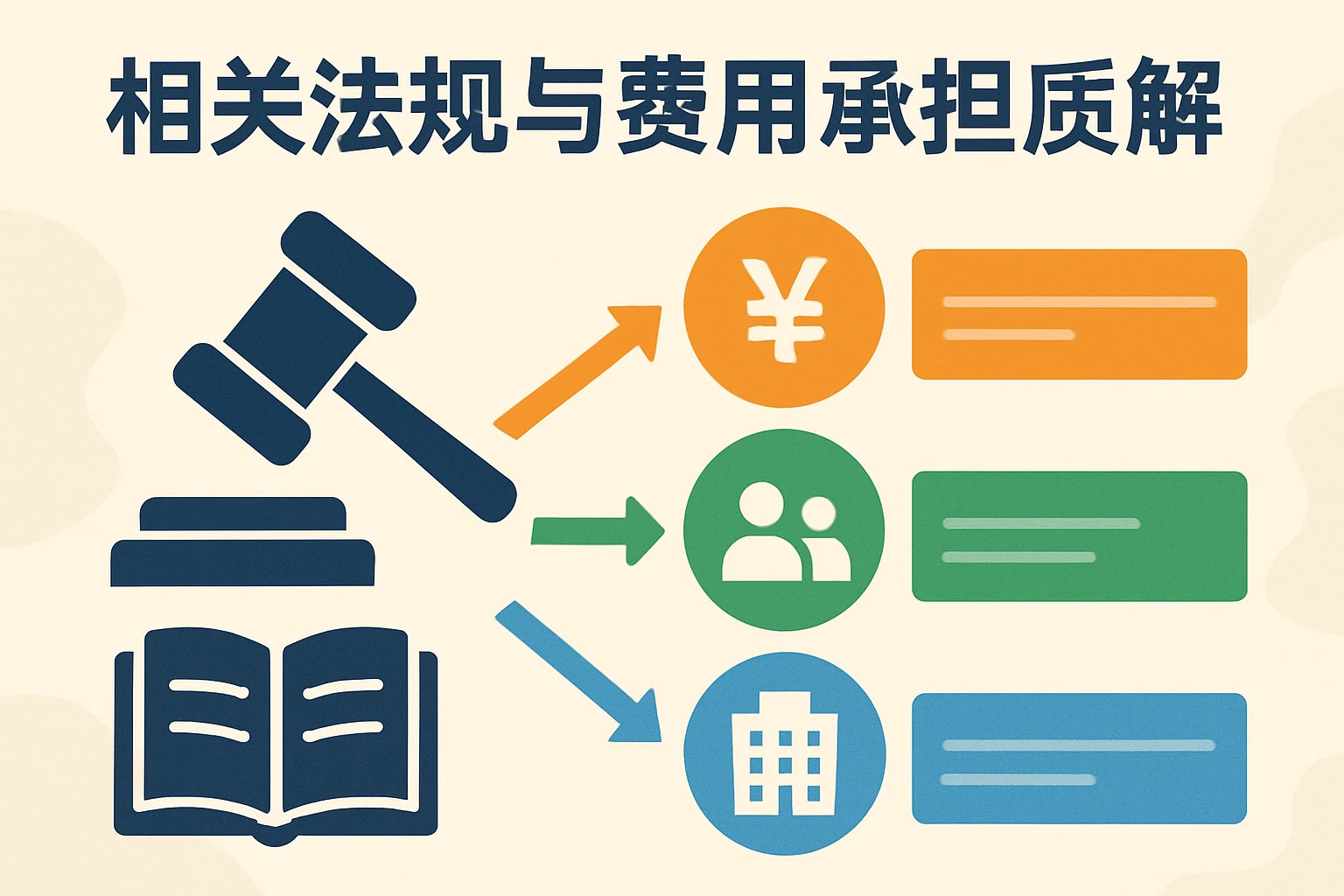 相关法规与费用承担责任分解