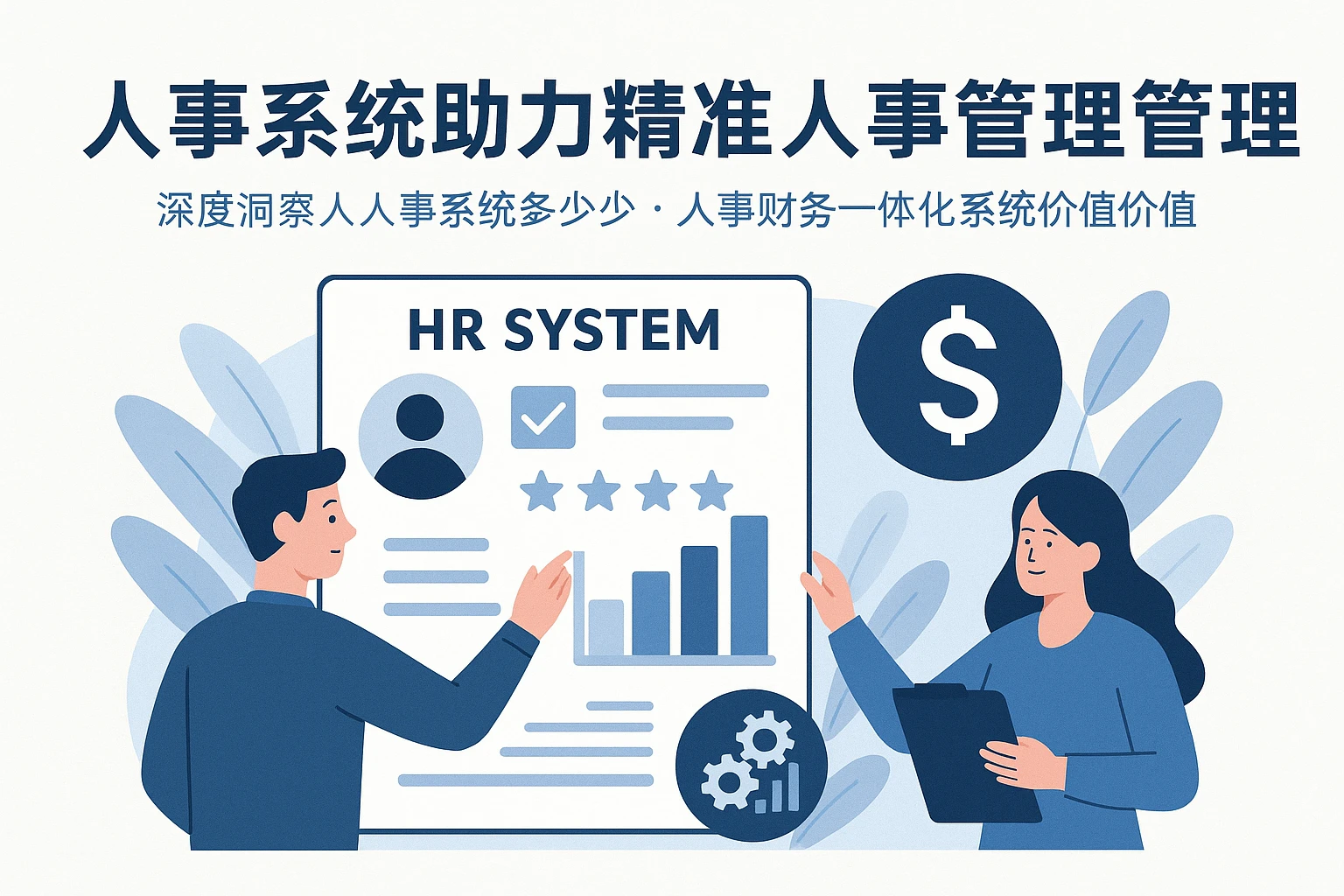 人事系统助力精准人事管理——深度洞察人事系统、人事管理系统多少钱、人事财务一体化系统价值