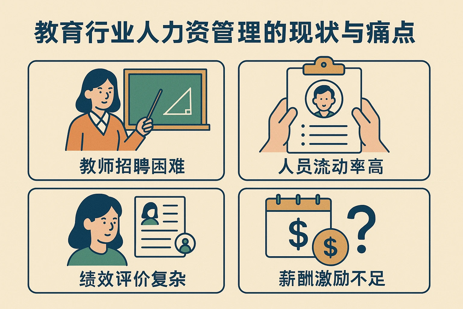 教育行业人力资源管理的现状与痛点