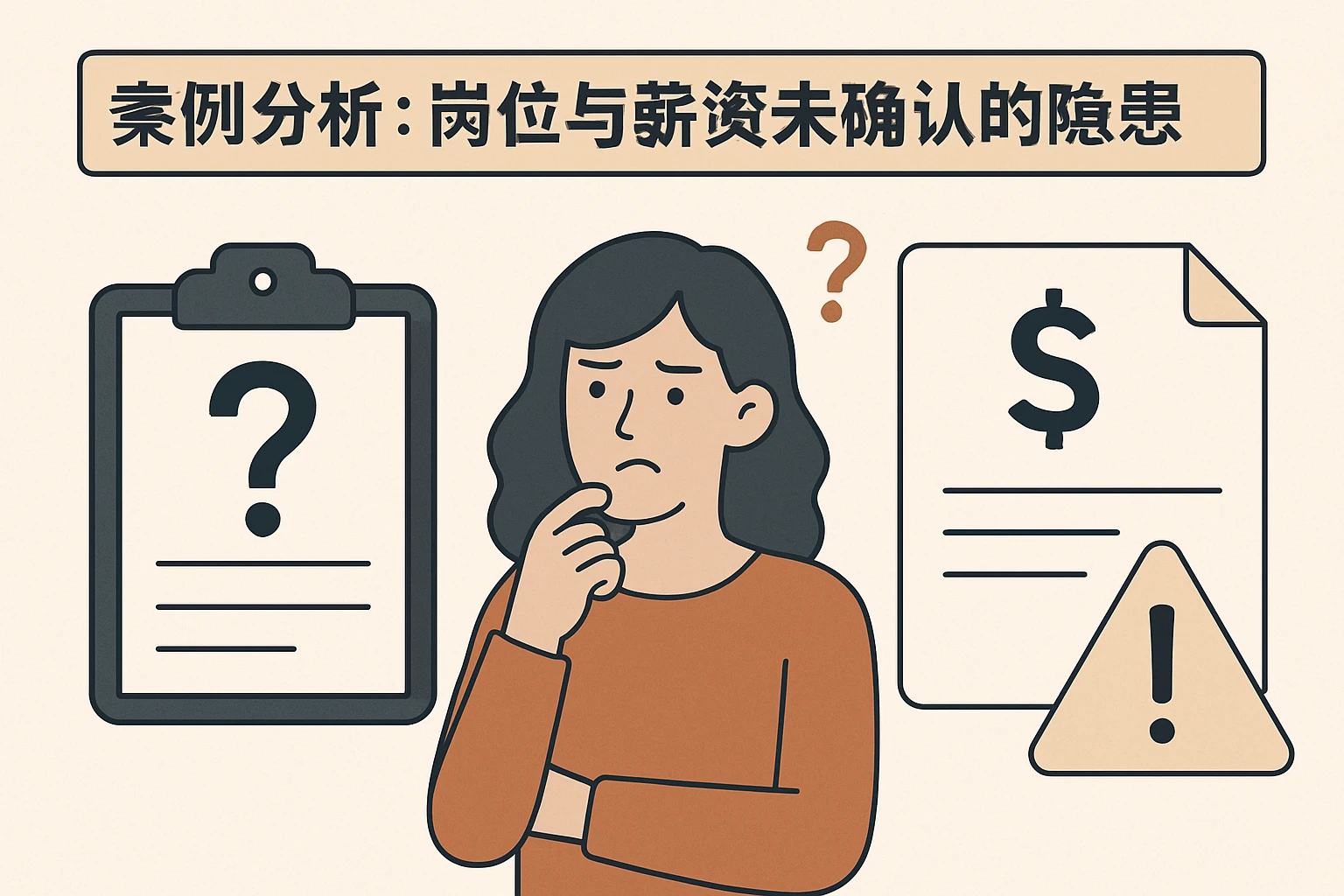 案例分析：岗位与薪资未确认的隐患