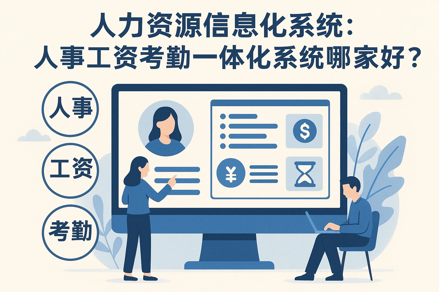 人力资源信息化系统：人事工资考勤一体化系统哪家好？