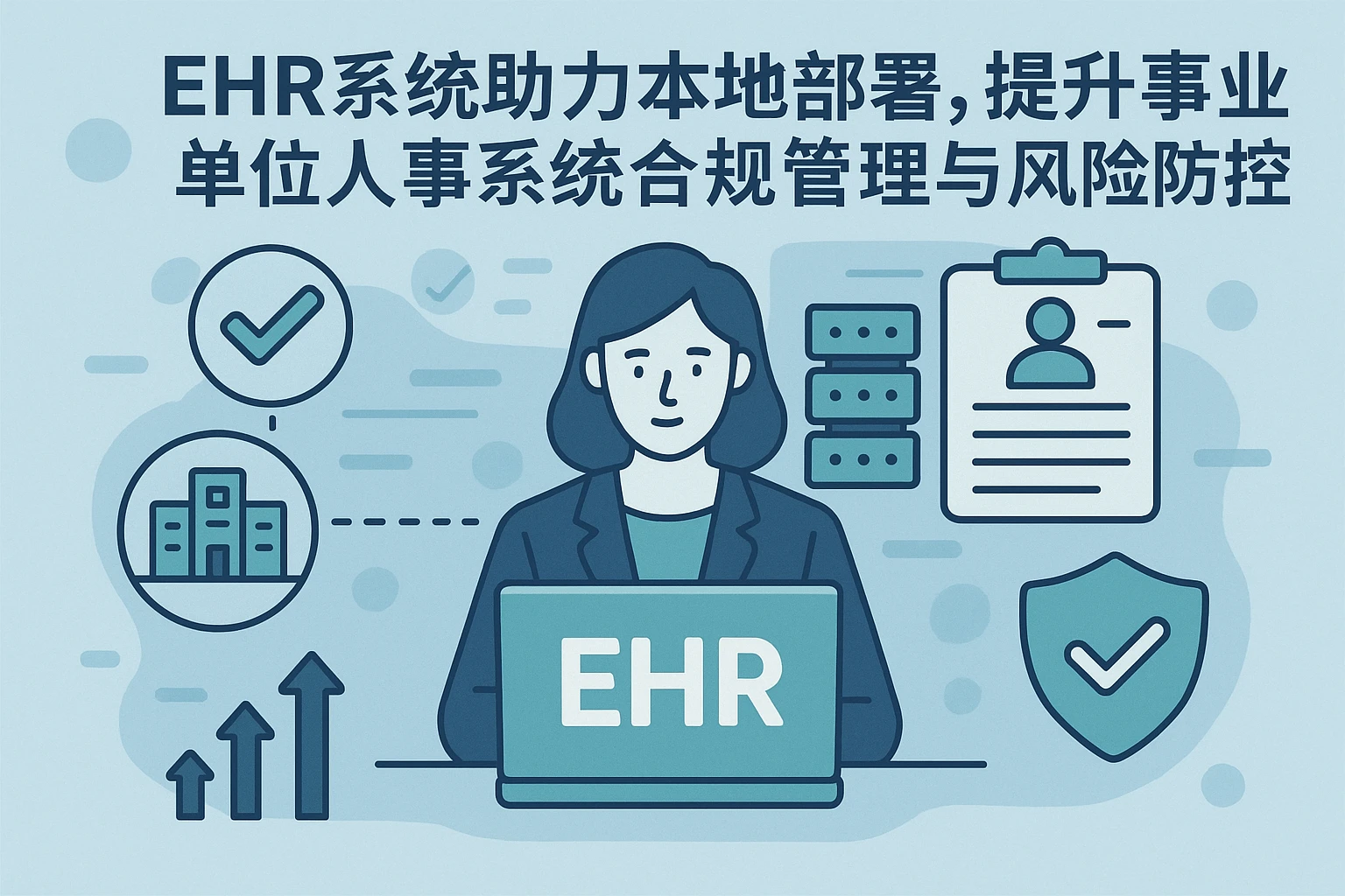 EHR系统助力本地部署，提升事业单位人事系统的合规管理与风险防控
