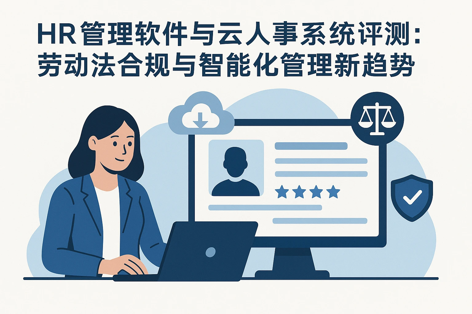 HR管理软件与云人事系统评测：劳动法合规与智能化管理新趋势