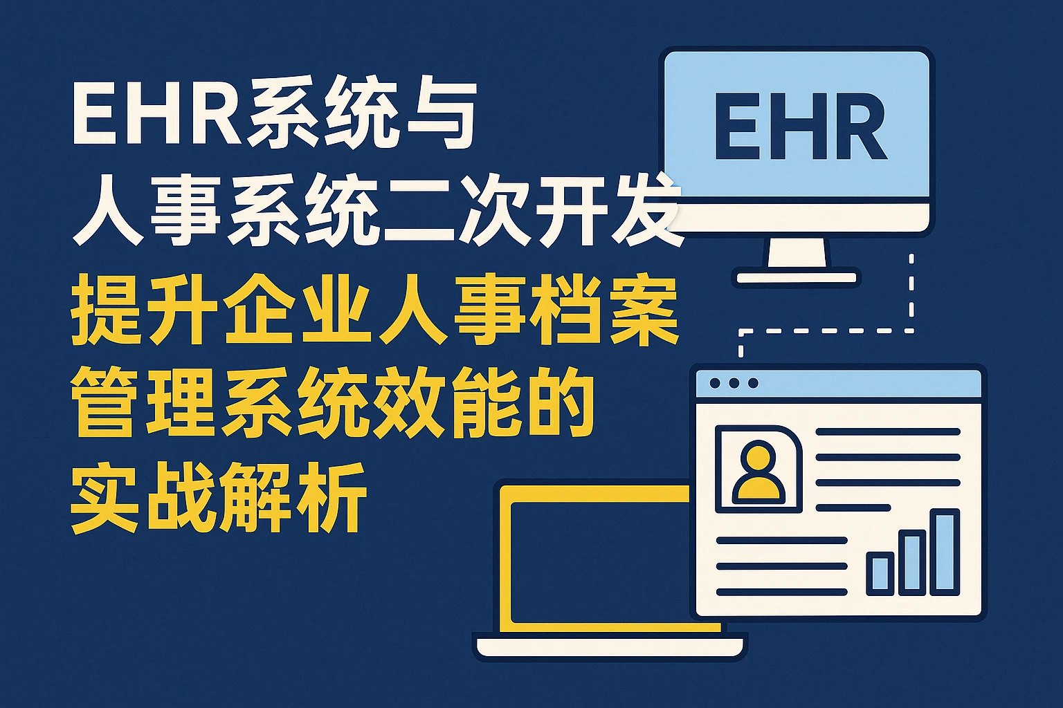 EHR系统与人事系统二次开发提升企业人事档案管理系统效能的实战解析