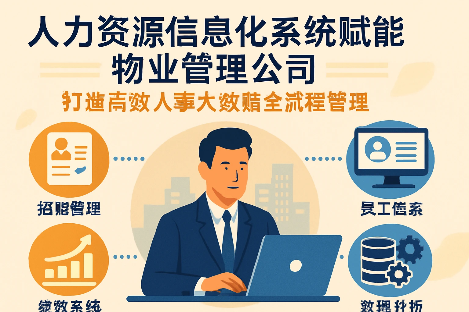 人力资源信息化系统赋能物业管理公司——打造高效人事大数据全流程管理