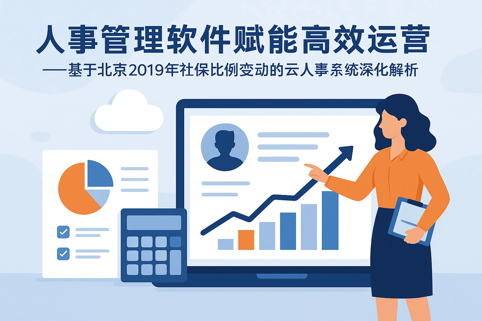 人事管理软件赋能高效运营——基于北京2019年社保比例变动的云人事系统深化解析
