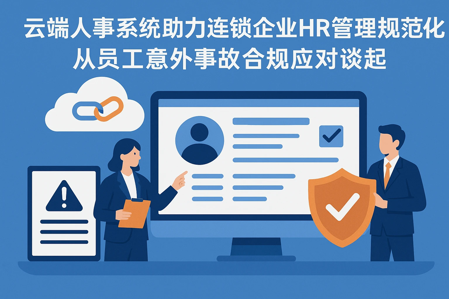 云端人事系统助力连锁企业HR管理规范化——从员工意外事故合规应对谈起