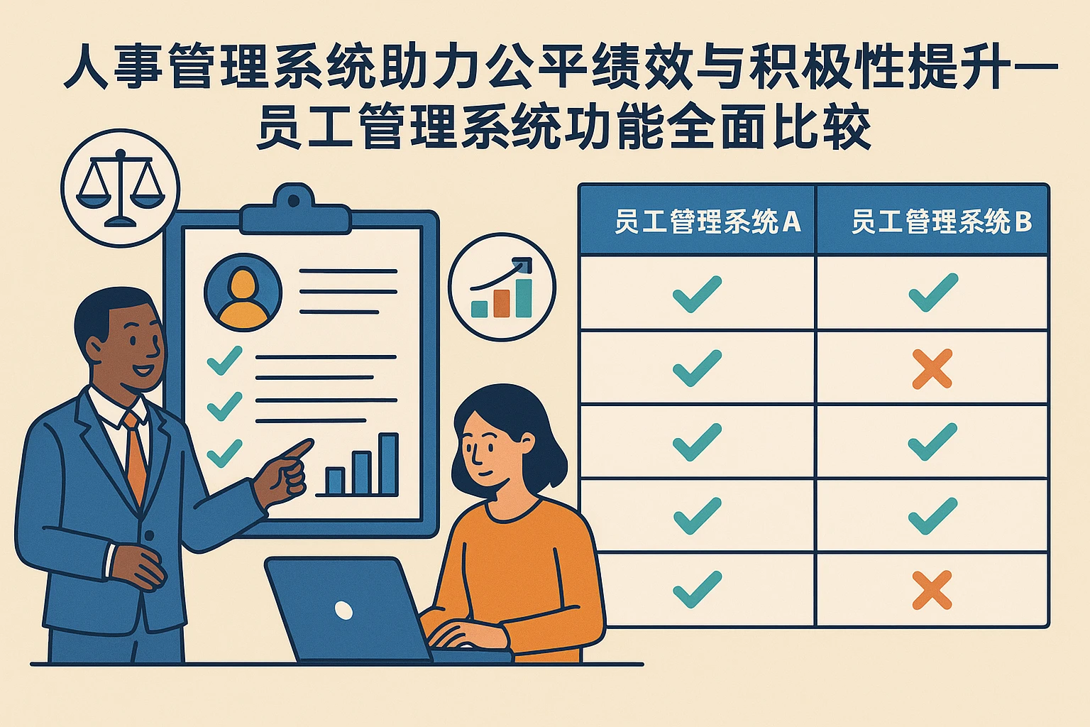 人事管理系统助力公平绩效与积极性提升——员工管理系统功能全面比较