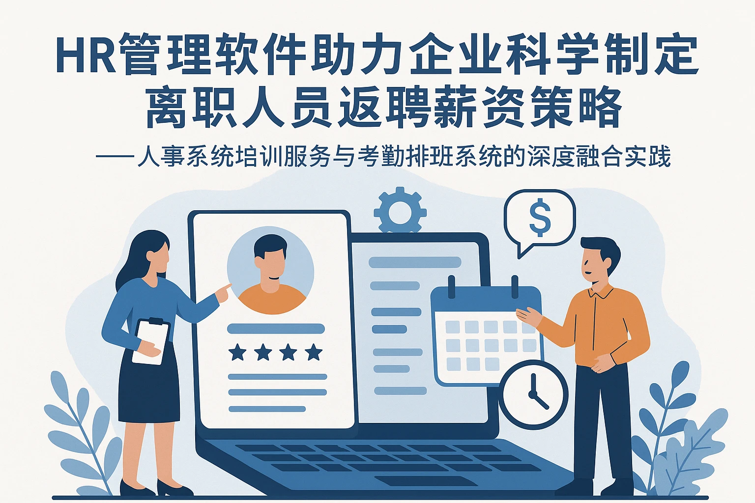 HR管理软件助力企业科学制定离职人员返聘薪资策略——人事系统培训服务与考勤排班系统的深度融合实践