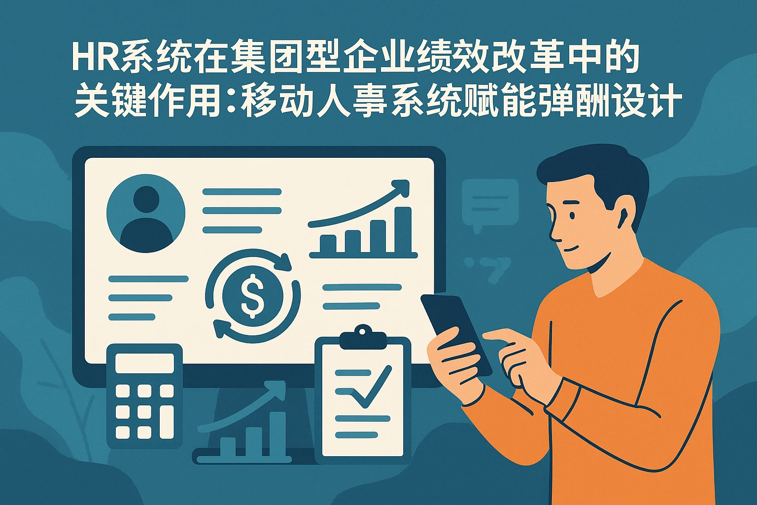 HR系统在集团型企业绩效改革中的关键作用：移动人事系统赋能弹性薪酬设计
