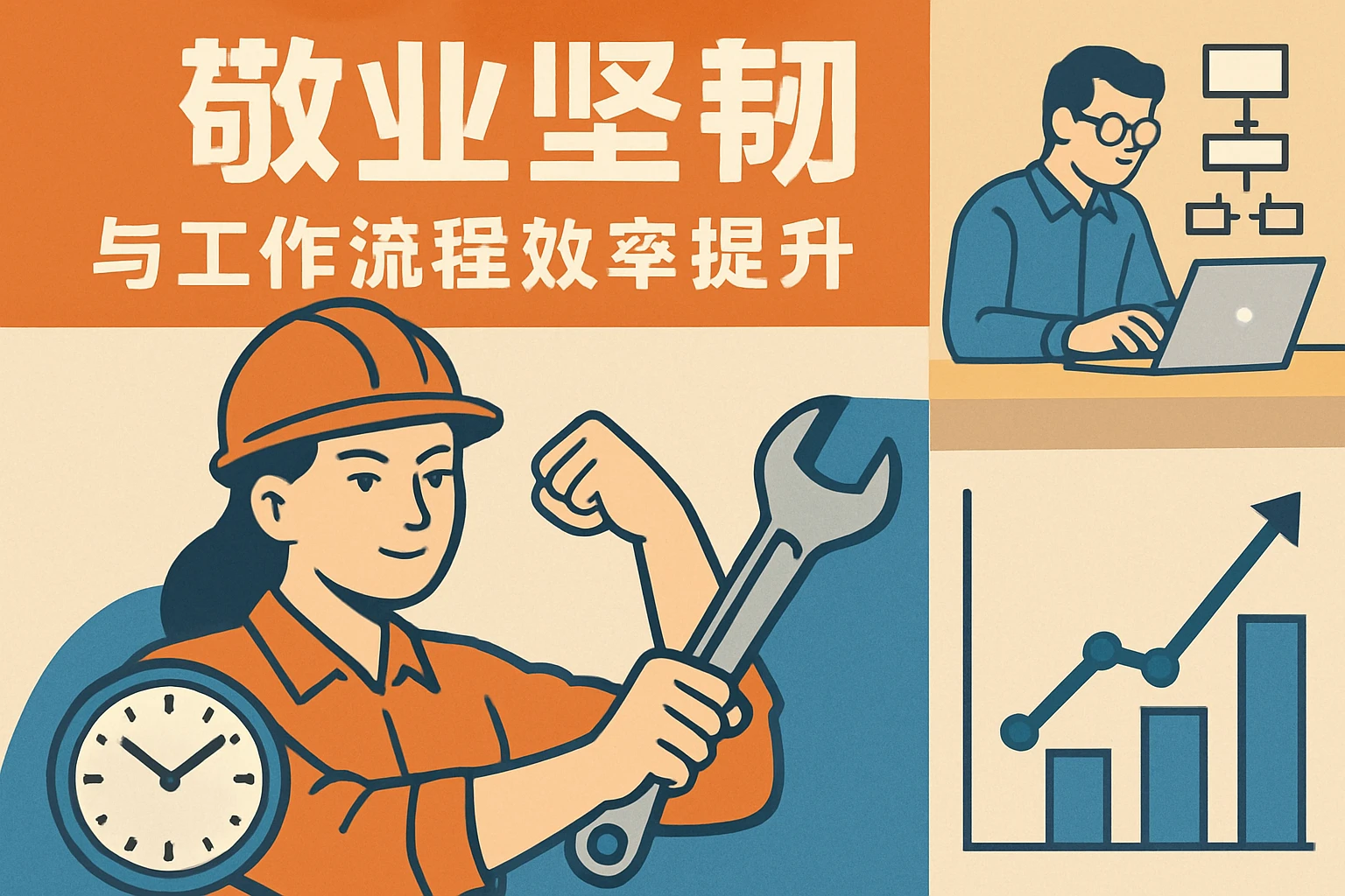 敬业坚韧与工作流程效率提升