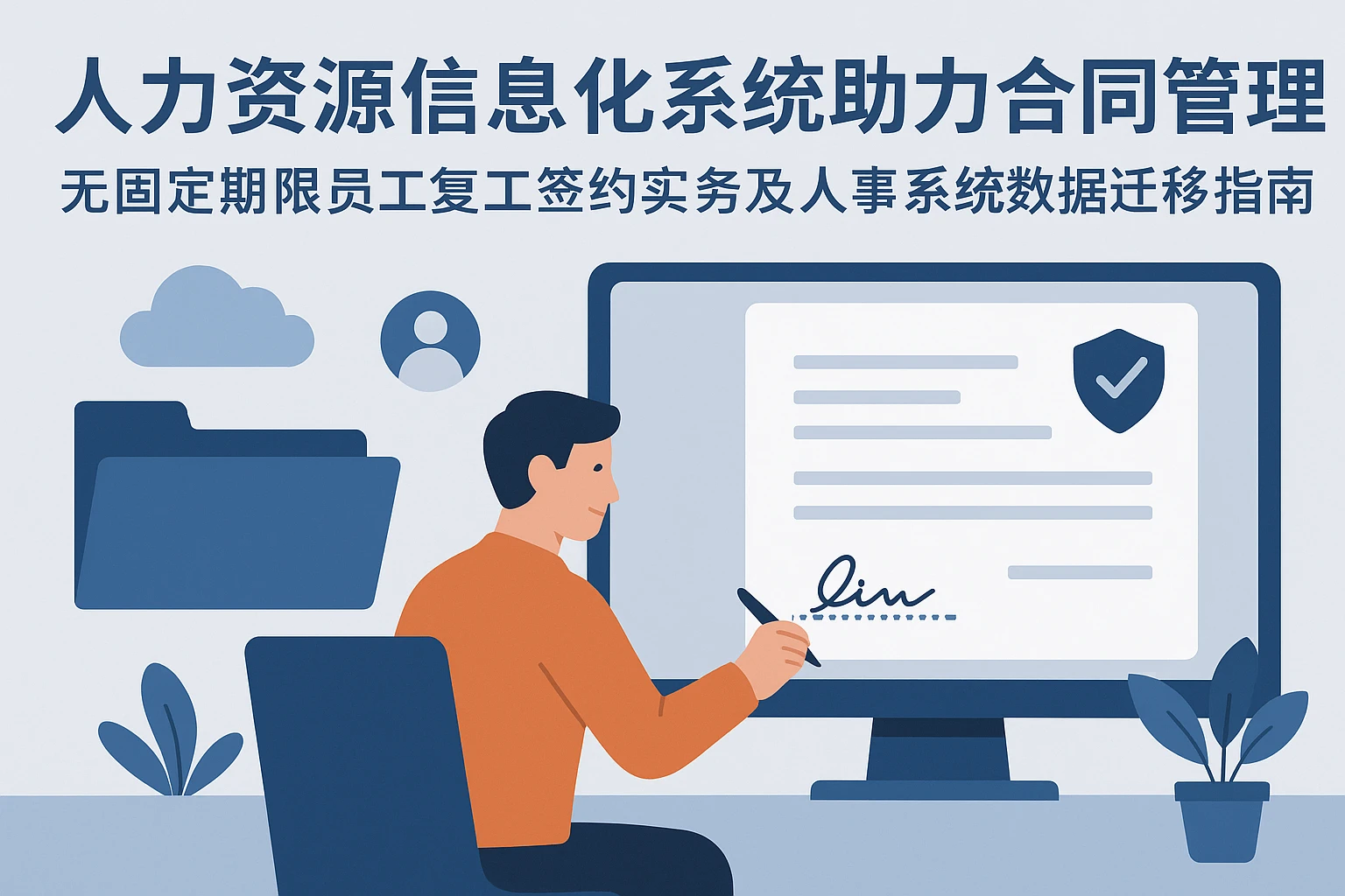 人力资源信息化系统助力合同管理——无固定期限员工复工签约实务及人事系统数据迁移指南