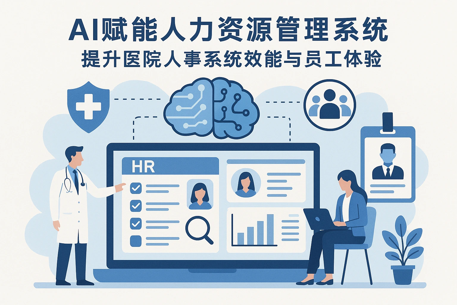 AI赋能人力资源管理系统：提升医院人事系统效能与员工体验