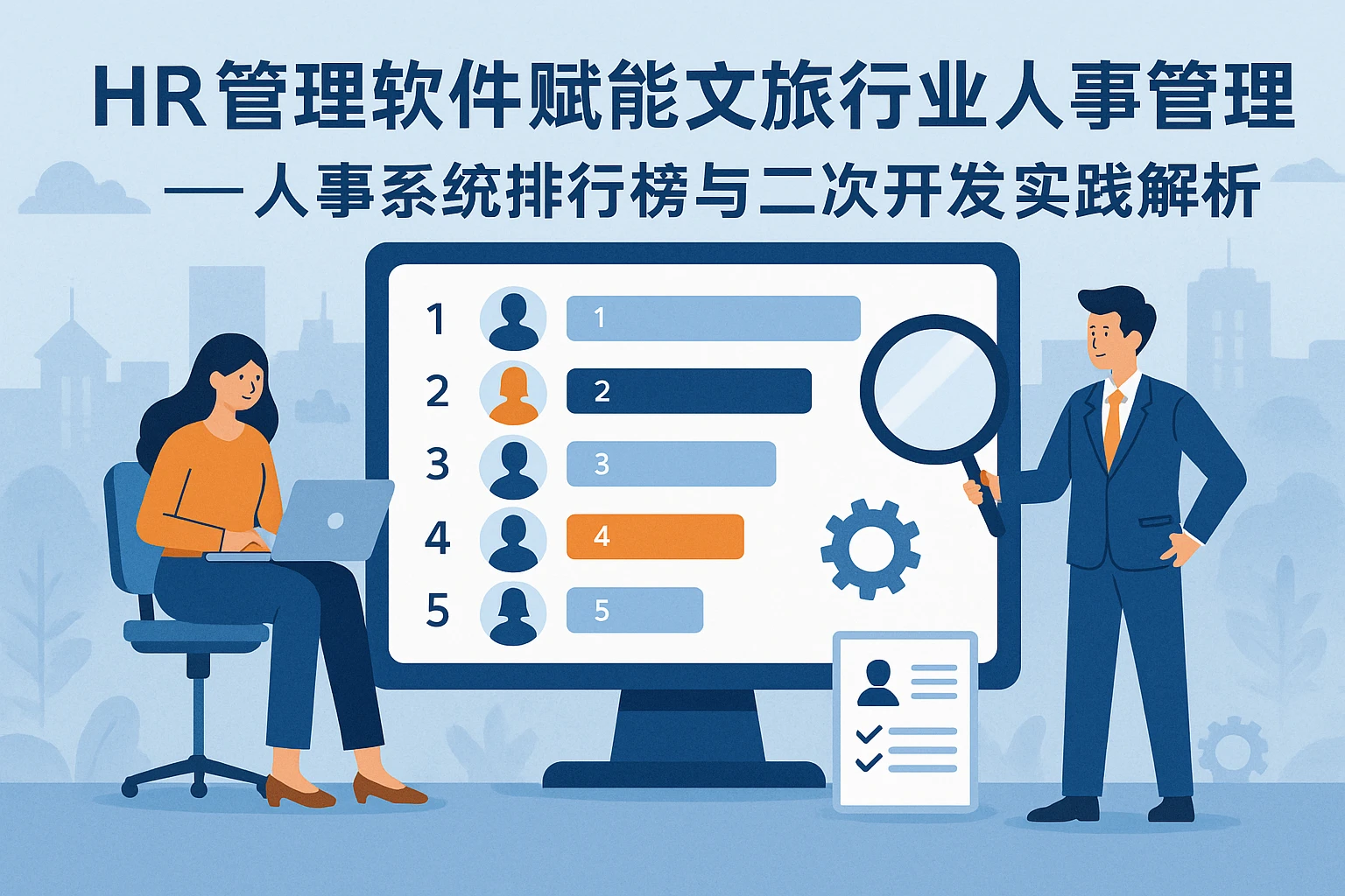 HR管理软件赋能文旅行业人事管理——人事系统排行榜与二次开发实践解析