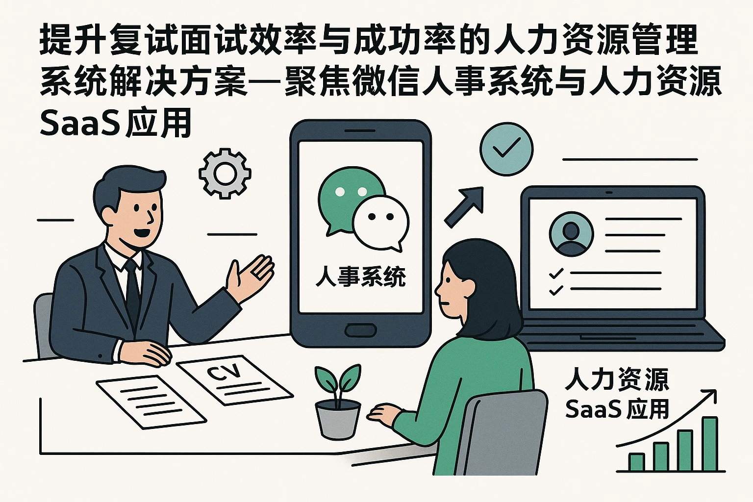 提升复试面试效率与成功率的人力资源管理系统解决方案——聚焦微信人事系统与人力资源SaaS应用