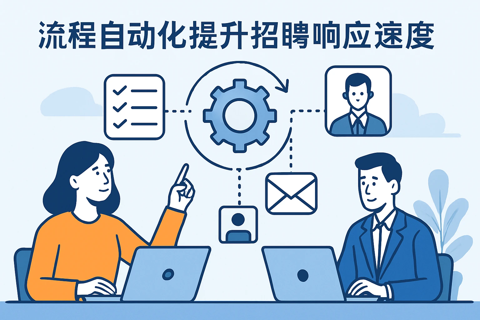 流程自动化提升招聘响应速度