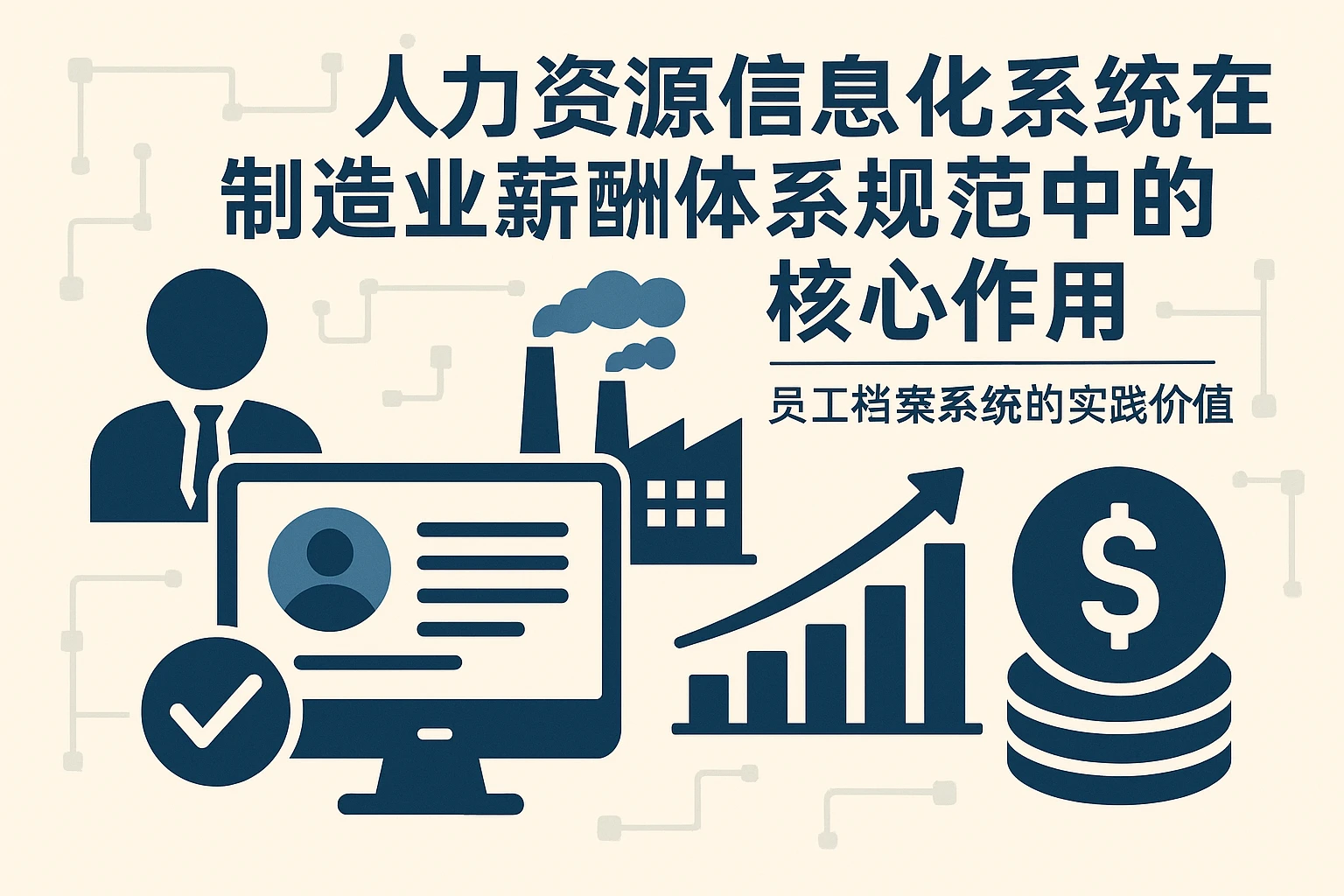 人力资源信息化系统在制造业薪酬体系规范中的核心作用——员工档案系统的实践价值