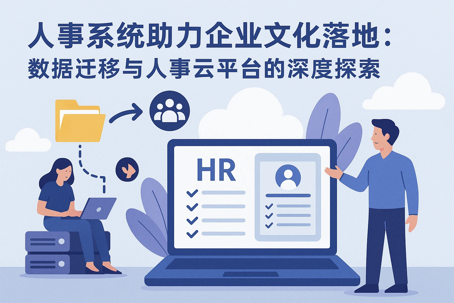 人事系统助力企业文化落地：数据迁移与人事云平台的深度探索