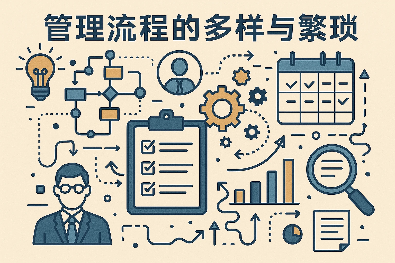管理流程的多样与繁琐