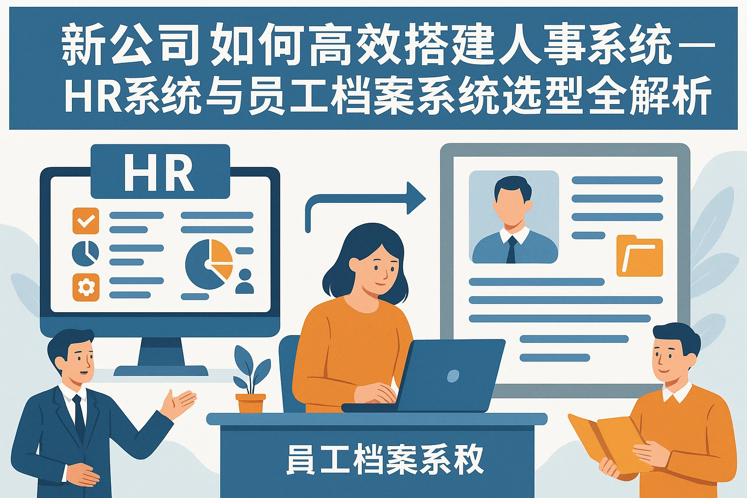 新公司如何高效搭建人事系统——HR系统与员工档案系统选型全解析