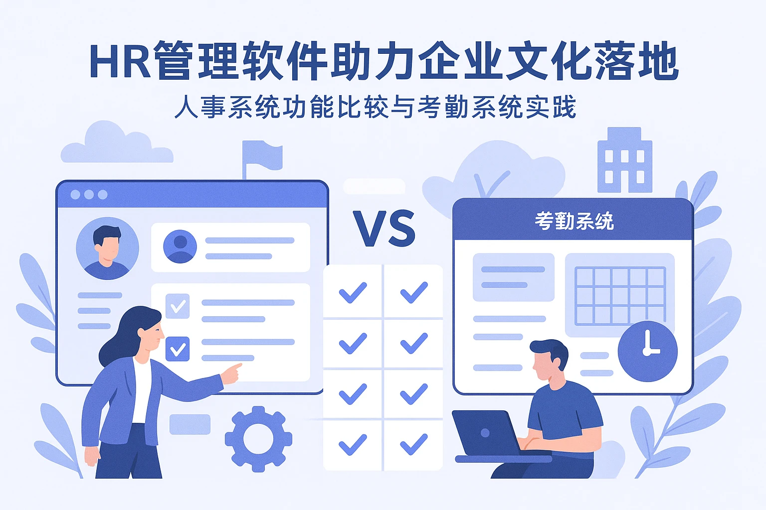 HR管理软件助力企业文化落地：人事系统功能比较与考勤系统实践