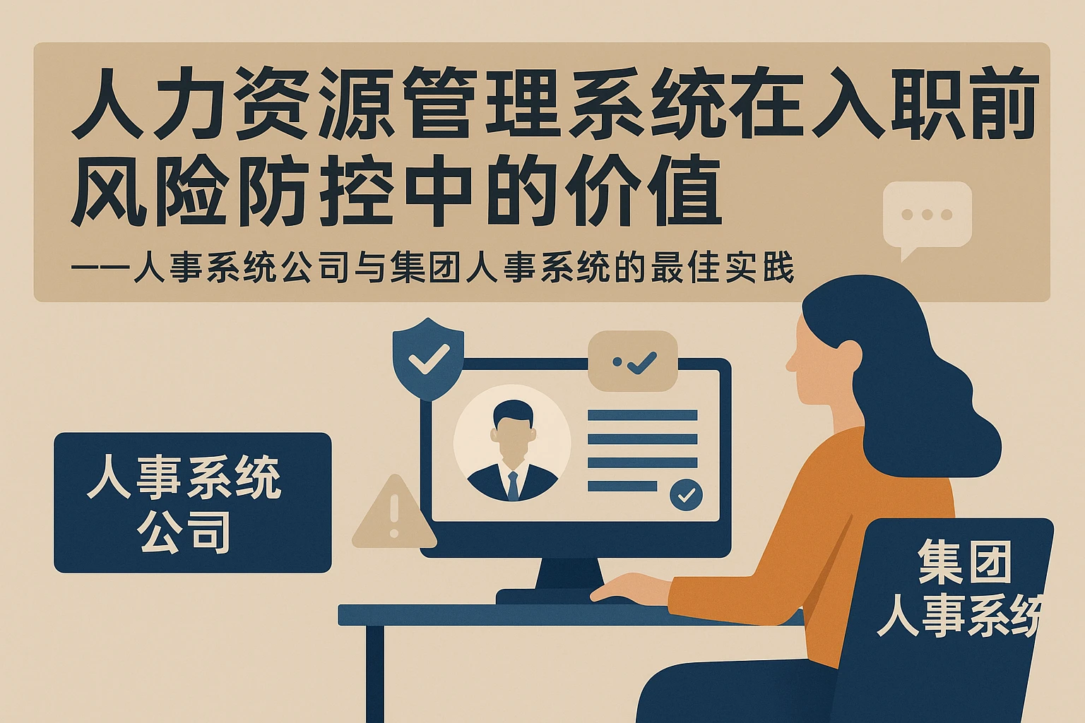 人力资源管理系统在入职前风险防控中的价值——人事系统公司与集团人事系统的最佳实践