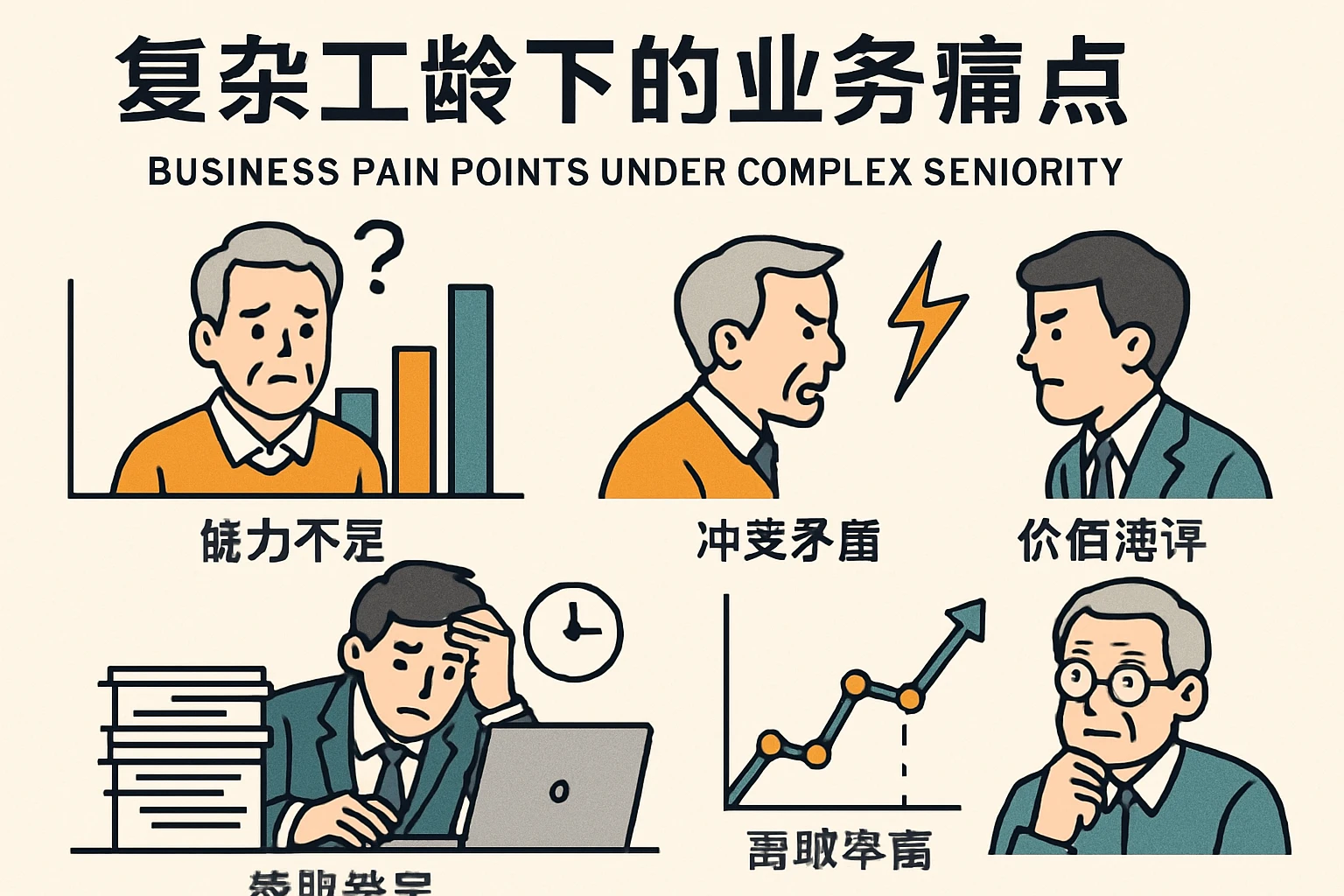 复杂工龄下的业务痛点