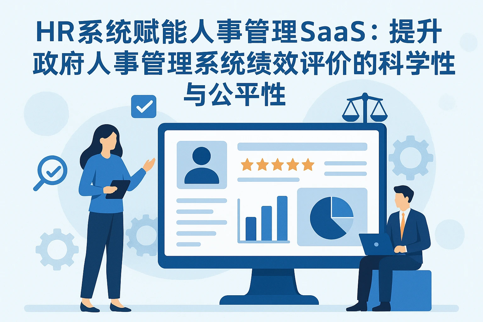 HR系统赋能人事管理SaaS：提升政府人事管理系统绩效评价的科学性与公平性