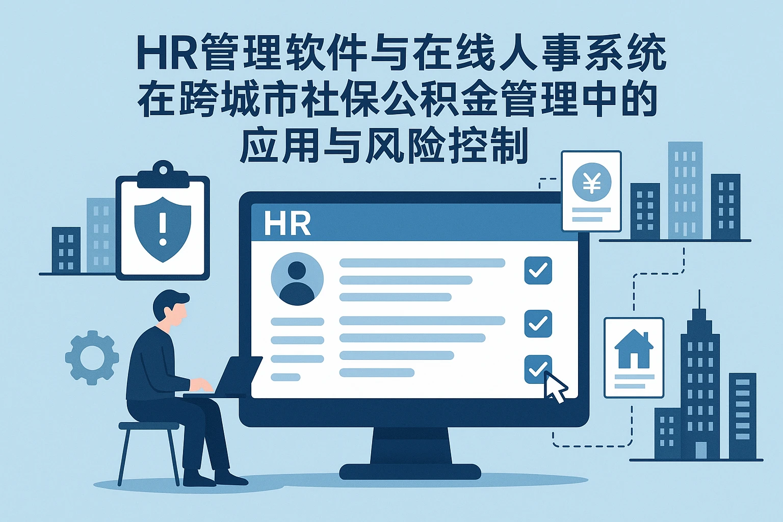 HR管理软件与在线人事系统在跨城市社保公积金管理中的应用与风险控制
