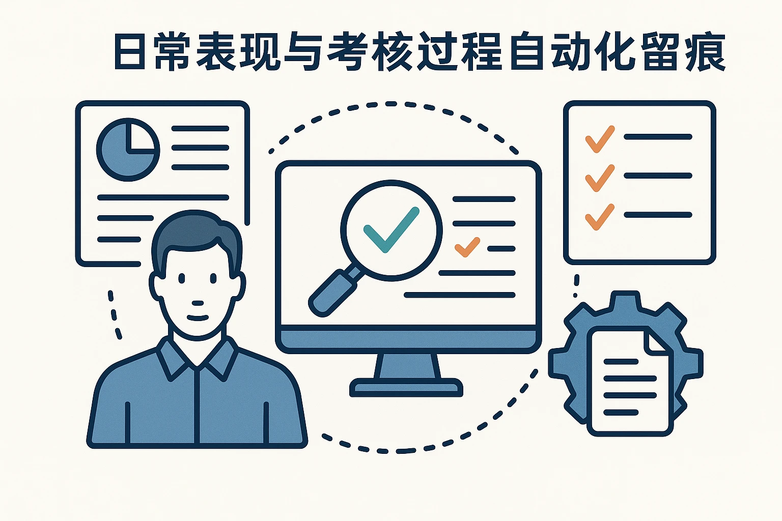 日常表现与考核过程自动化留痕