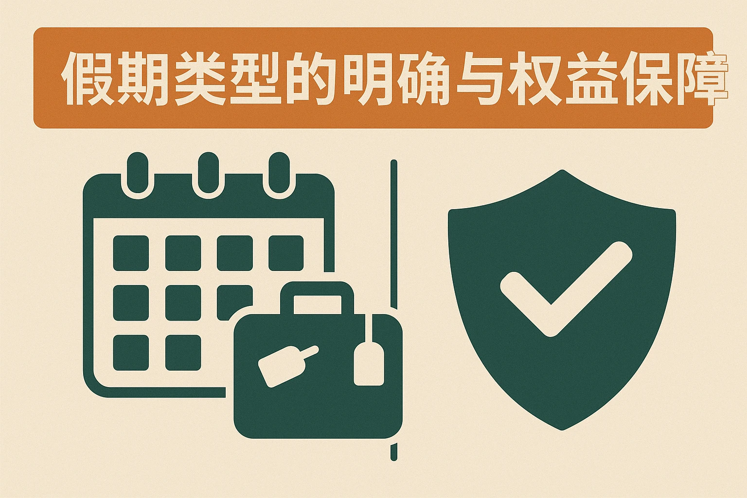 假期类型的明确与权益保障