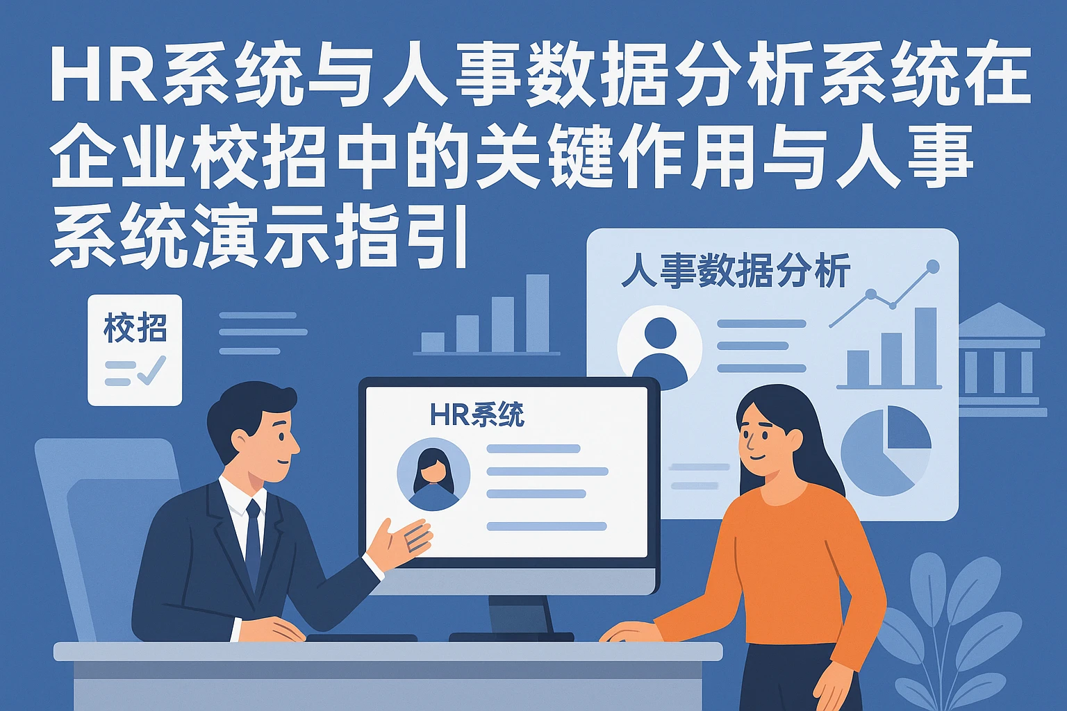 HR系统与人事数据分析系统在企业校招中的关键作用与人事系统演示指引