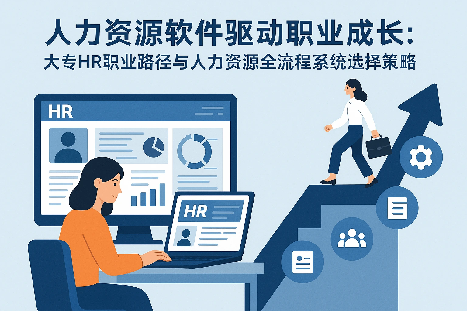 人力资源软件驱动职业成长：大专HR职业路径与人力资源全流程系统选择策略