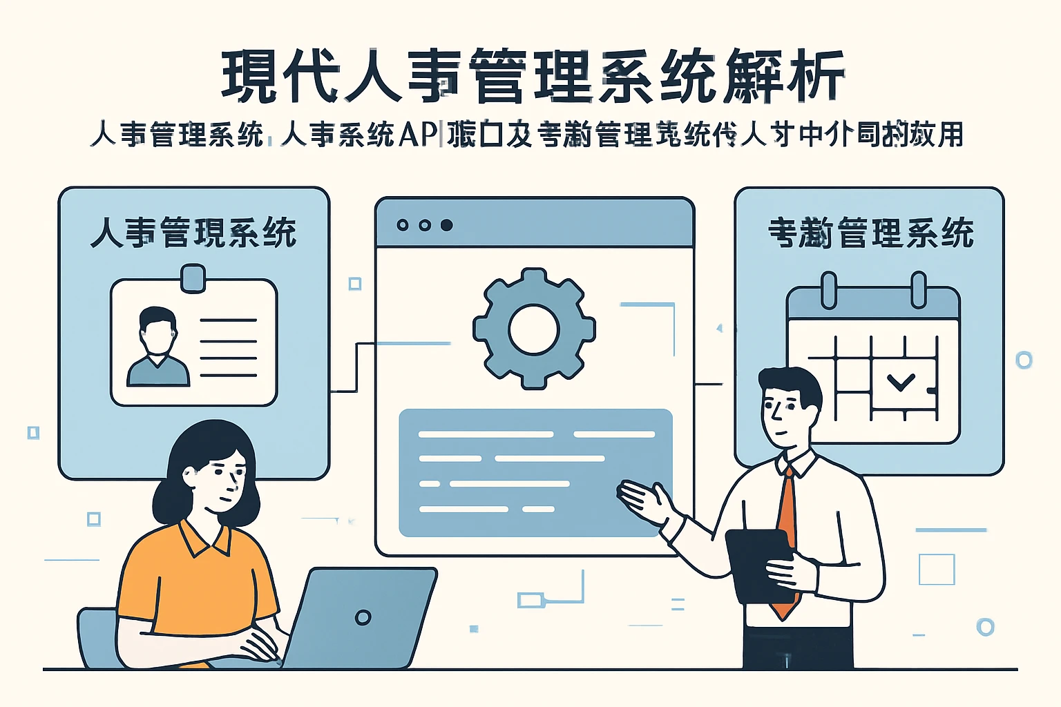 现代人事管理系统解析：人事管理系统、人事系统API接口与考勤管理系统在人才中介公司的应用