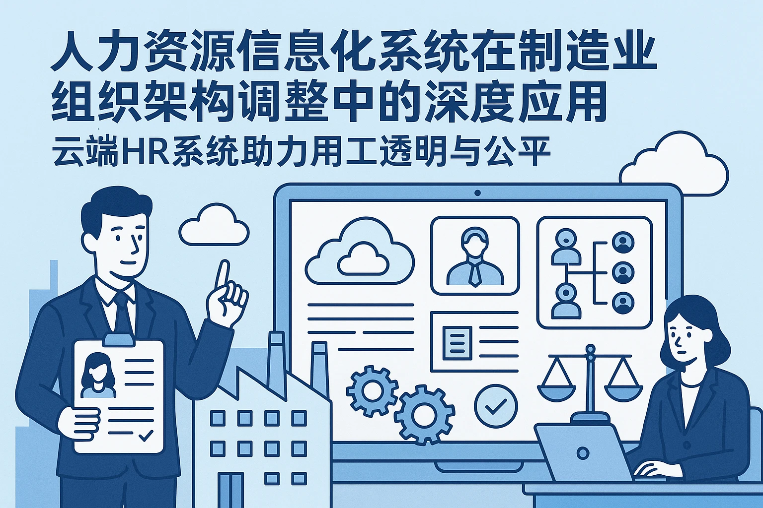 人力资源信息化系统在制造业组织架构调整中的深度应用 —— 云端HR系统助力用工透明与公平