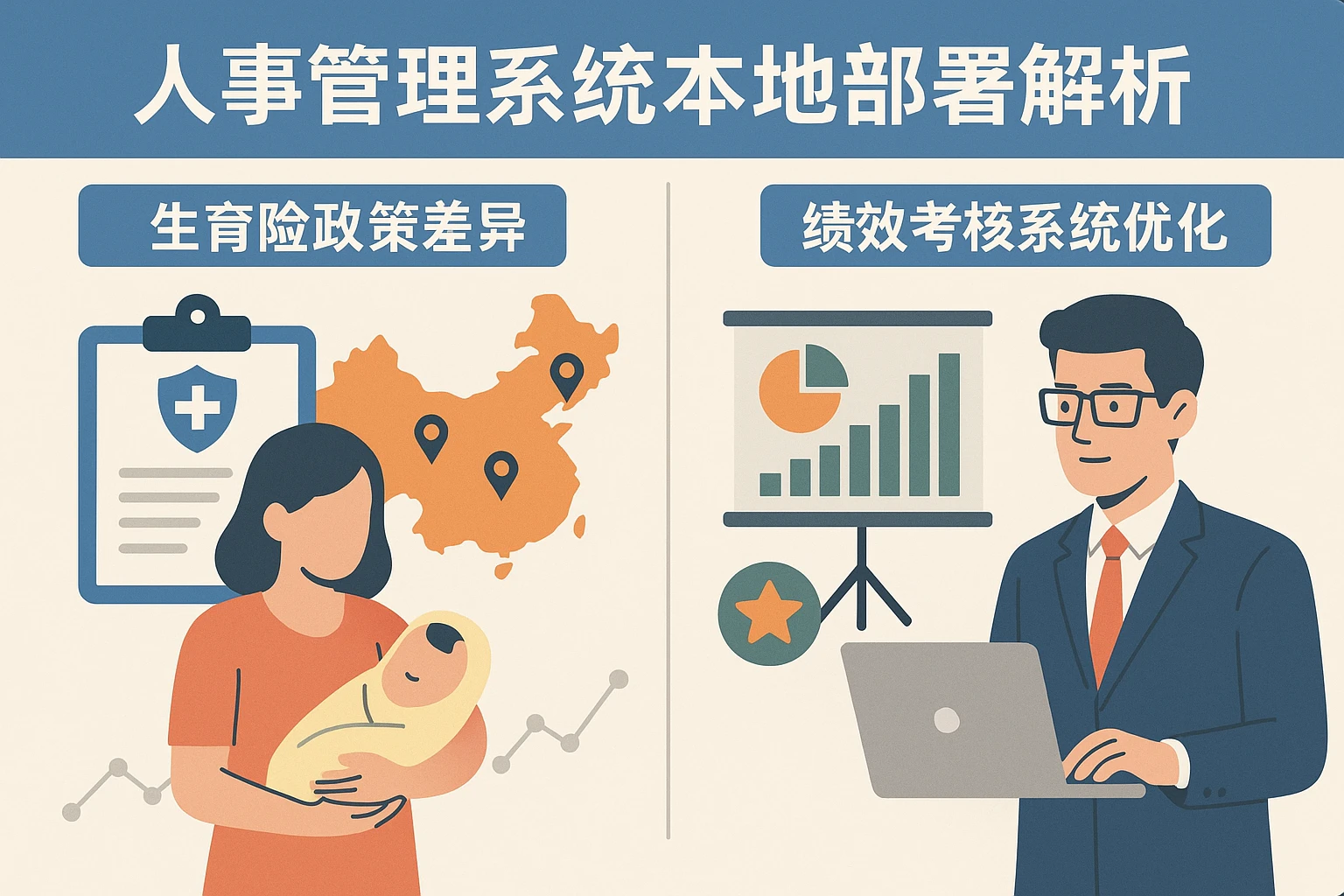 人事管理系统本地部署解析：生育险政策差异与绩效考核系统优化