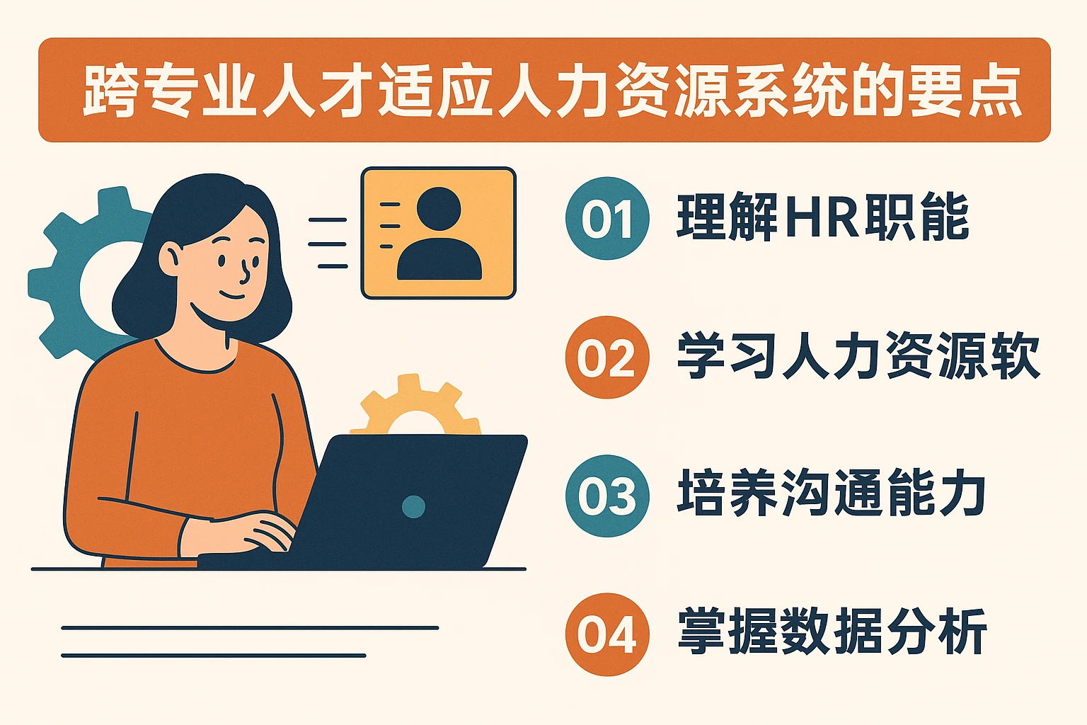 跨专业人才适应人力资源系统的要点