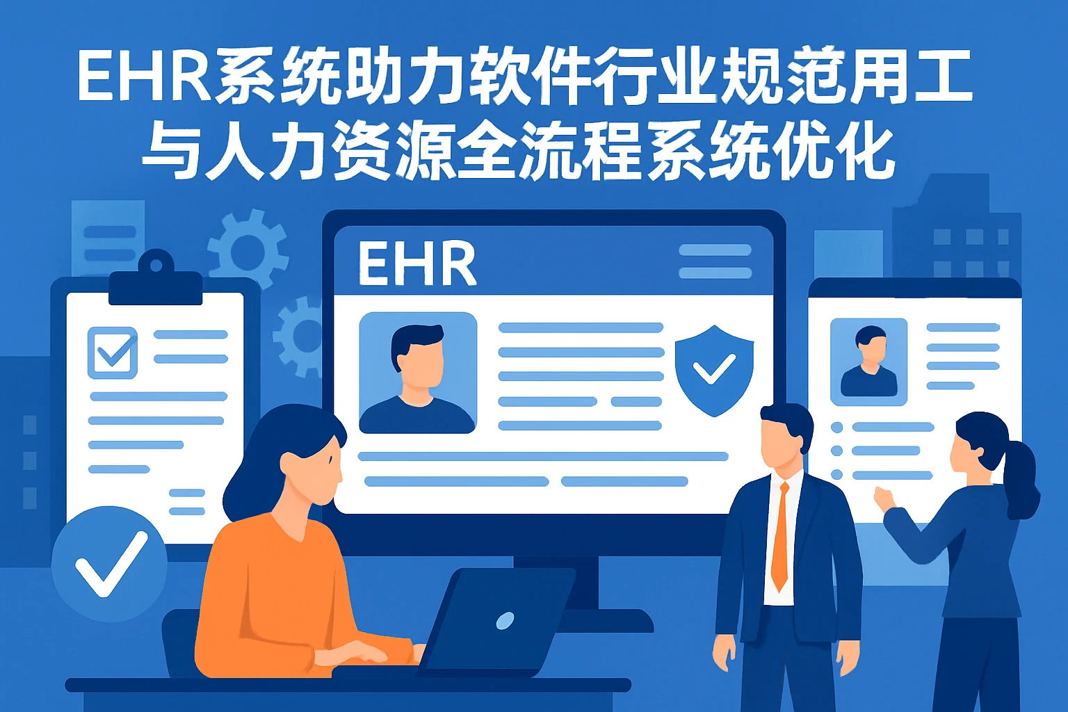 EHR系统助力软件行业规范用工与人力资源全流程系统优化