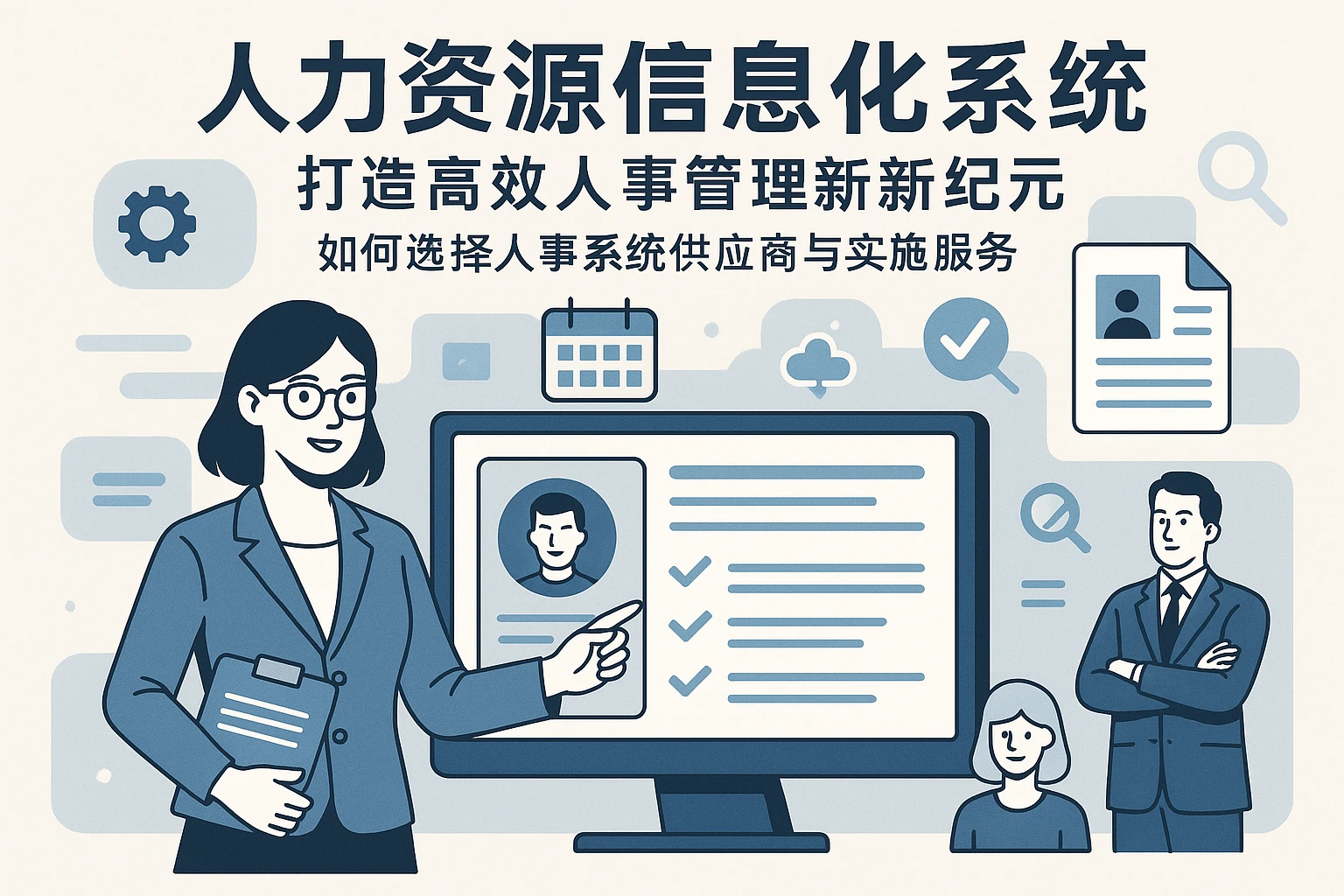 人力资源信息化系统：打造高效人事管理的新纪元，如何选择人事系统供应商与实施服务