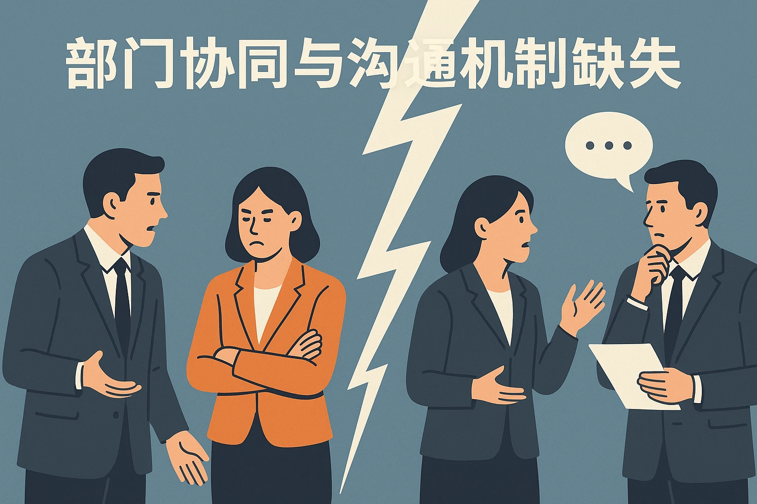 部门协同与沟通机制缺失