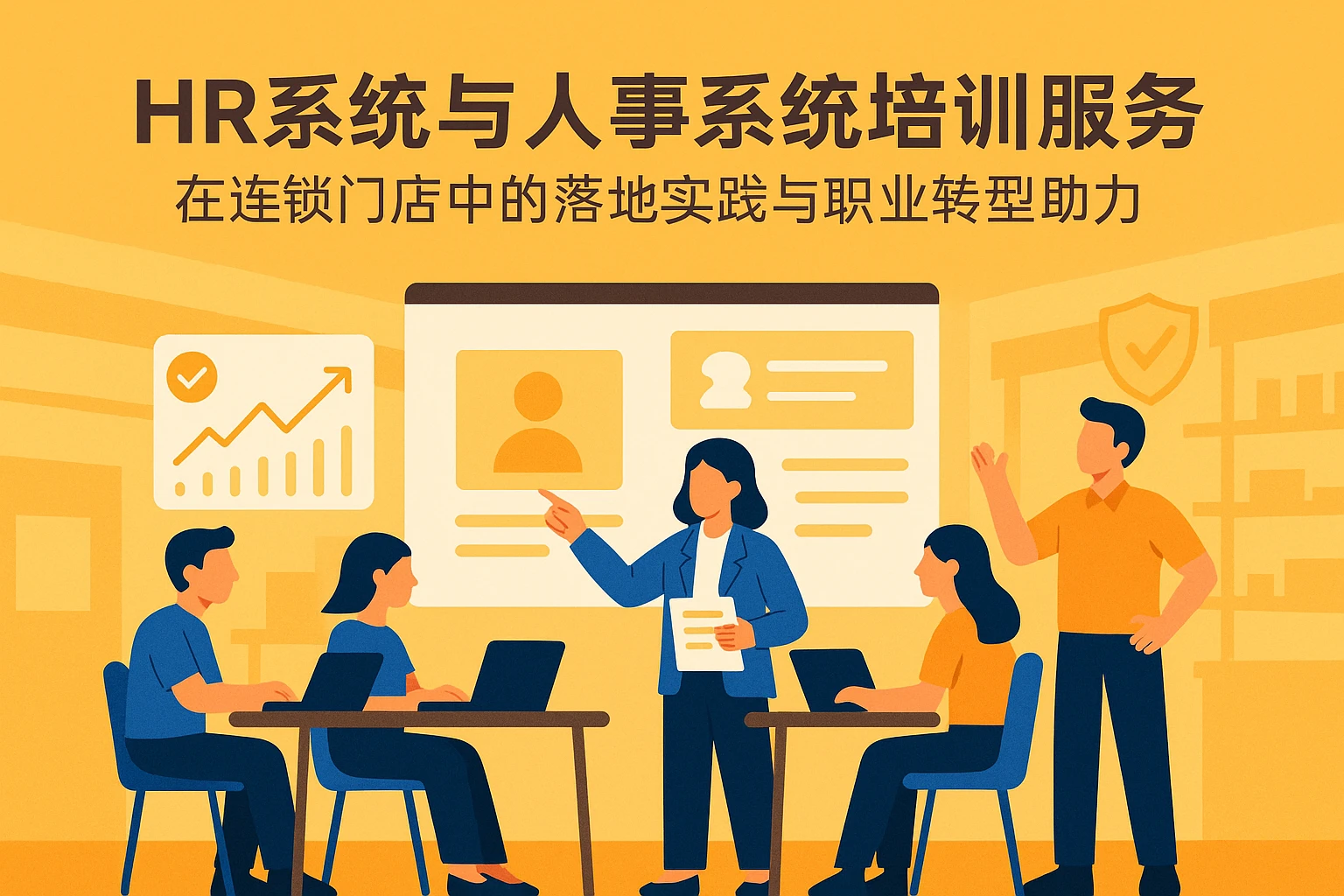 HR系统与人事系统培训服务在连锁门店中的落地实践与职业转型助力