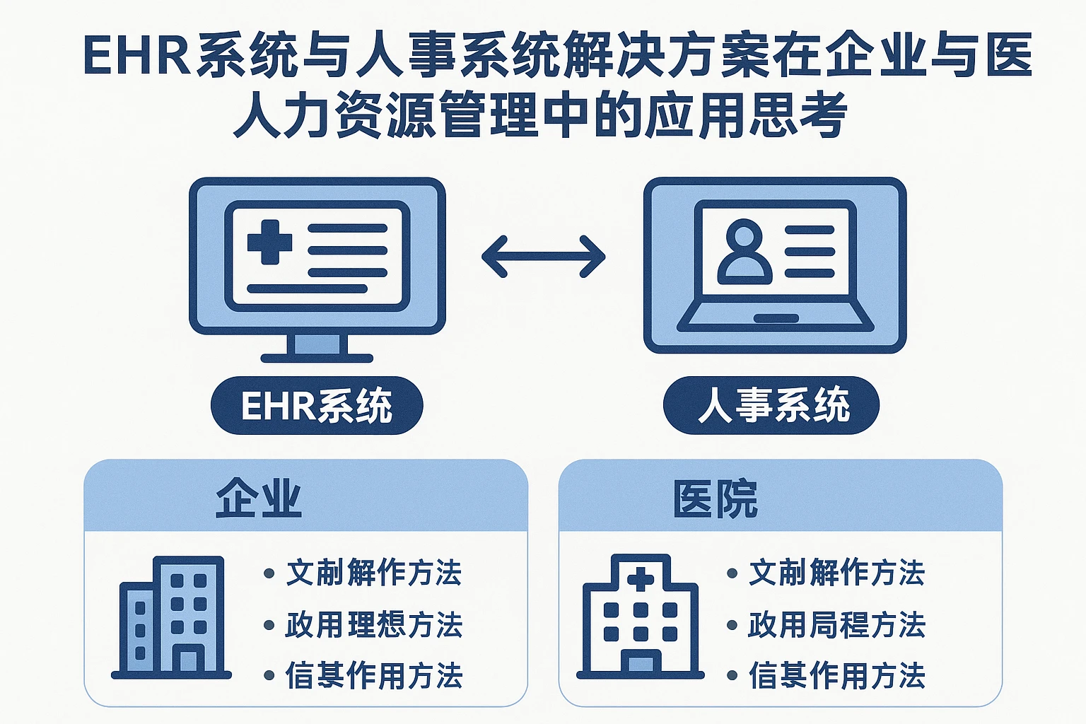 ehr系统与人事系统解决方案在企业与医院人力资源管理中的应用思考